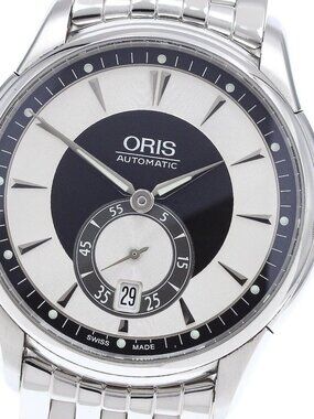 ORIS Artelier 7582 Date Small Second Silver / Black Dial Automatic Men's_910563